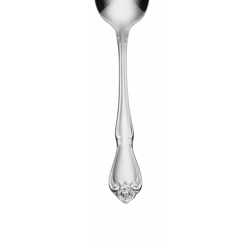 Oneida Silverware Set, True Rose Everyday Flatware Teaspoons Set, Service For 4, 18/0 Stainless Steel, 5.97 x 1.26-Inch, Dishwasher Safe, Mirror Finish, Utensils Set, Tea spoon (Silver, 4 Piece) - Image 2